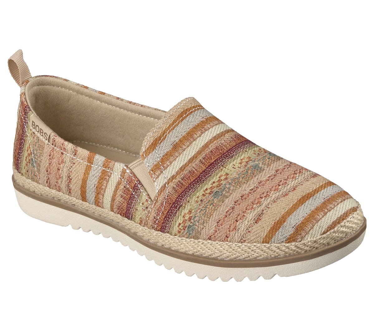 BOBS Flexpadrille Lo - Sun Striped — NATURAL / MULTI