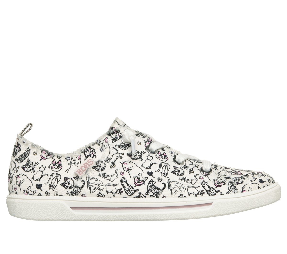 BOBS B Cute 2.0 - Glam Kitty — WHITE / MULTI