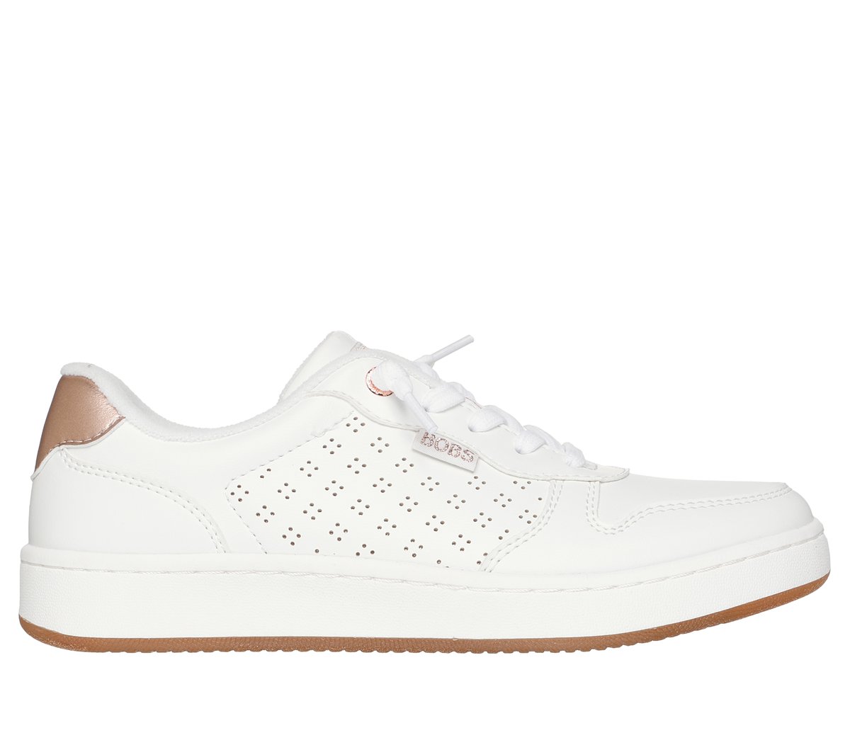 BOBS B Cute Court - Luxe Kicks — WHITE