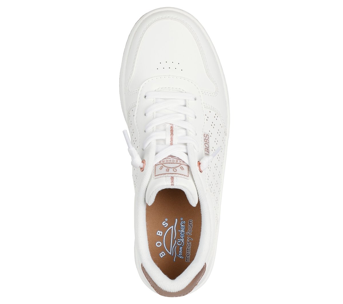 BOBS B Cute Court - Luxe Kicks — WHITE