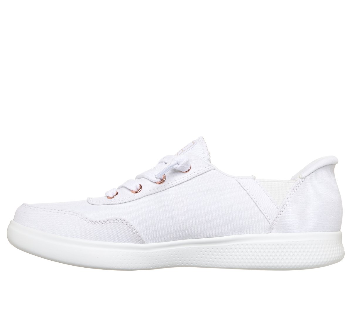 Skechers Slip-ins: BOBS Skip Cute - Keep It Sweet — WHITE