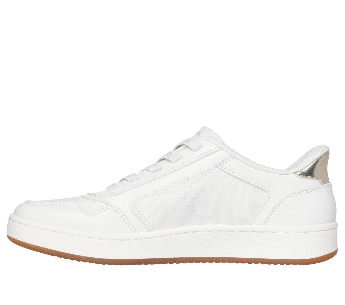 Skechers Slip-ins: BOBS B Cute Court - Dainty Charm — WHITE