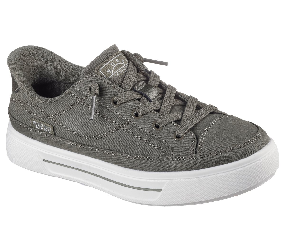 Skechers Slip-ins: BOBS Social — OLIVE
