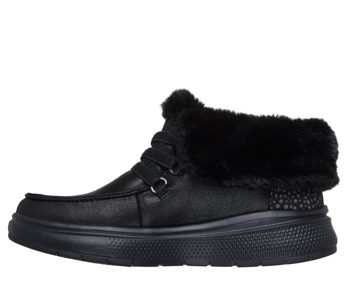 Skechers Slip-ins: BOBS Skip Cute Wave - Fur Fancies