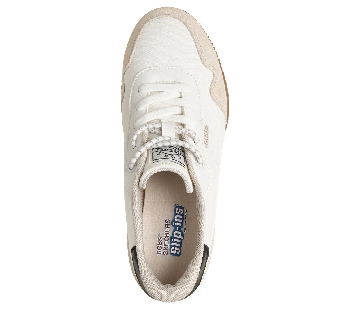 Skechers Slip-ins: BOBS Starlight — WHITE