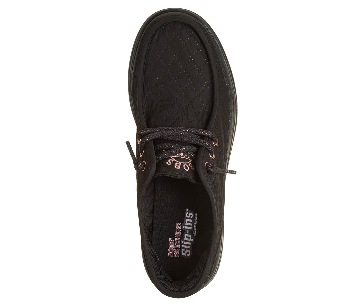 Skechers Slip-ins: BOBS Skip Cute - Cozy Fit 'N' Cruise — BLACK