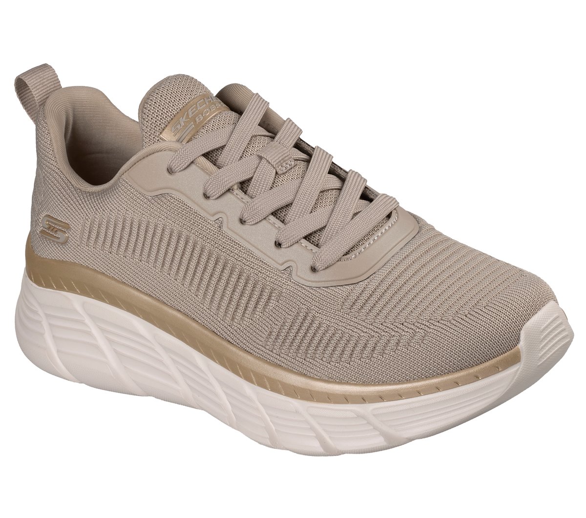BOBS Sport B Flex HI - Flying HI — TAUPE / GOLD
