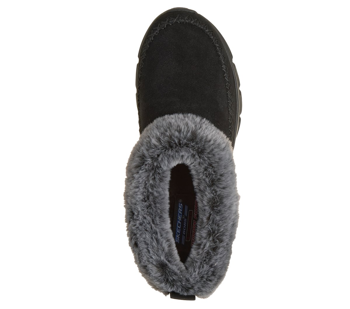 Relaxed Fit: BOBS Sport B Flex HI - Fur Luxe — BLACK