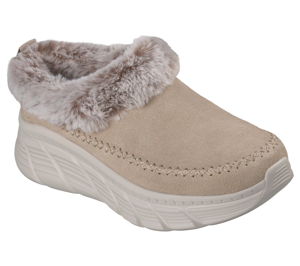 Relaxed Fit: BOBS Sport B Flex HI - Fur Luxe — SAND