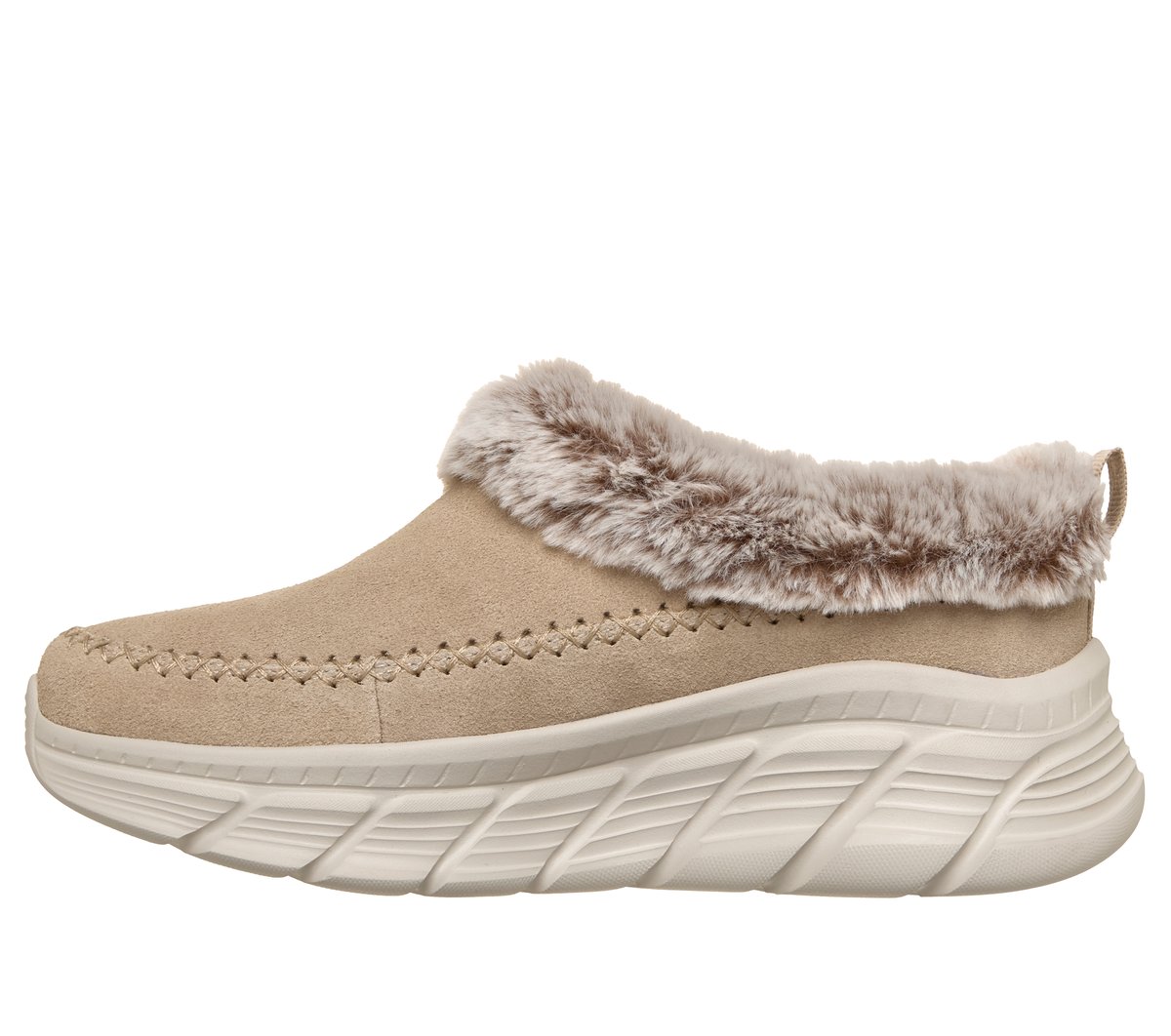 Relaxed Fit: BOBS Sport B Flex HI - Fur Luxe — SAND