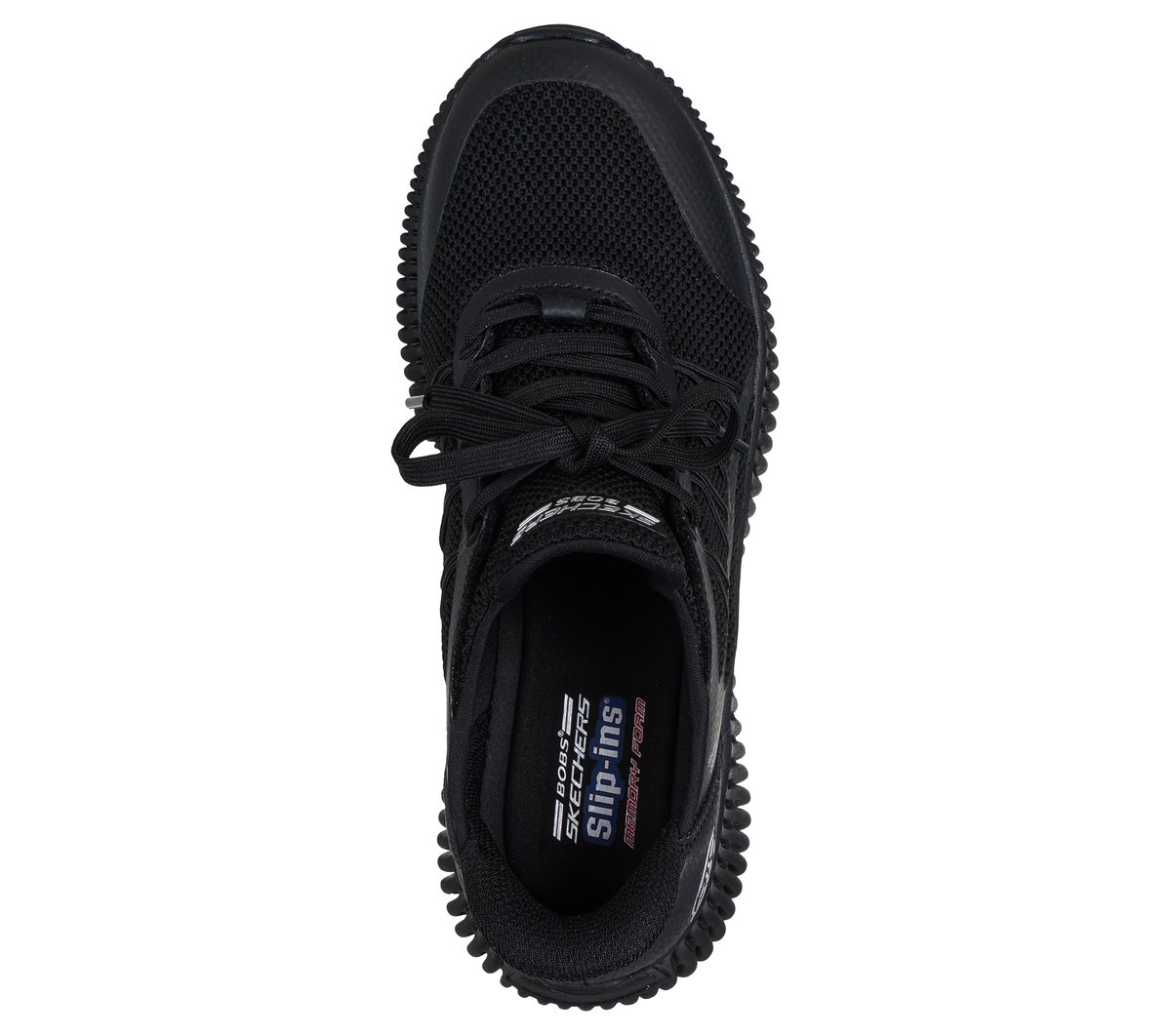Skechers Slip-ins: BOBS Geo Lite - Divine Pace — BLACK
