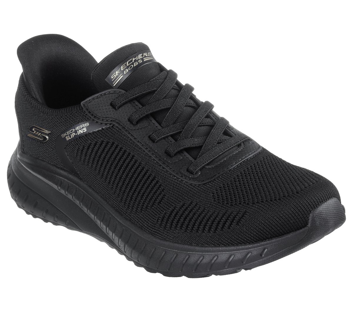 Skechers Slip-ins: BOBS Sport Squad Chaos — BLACK