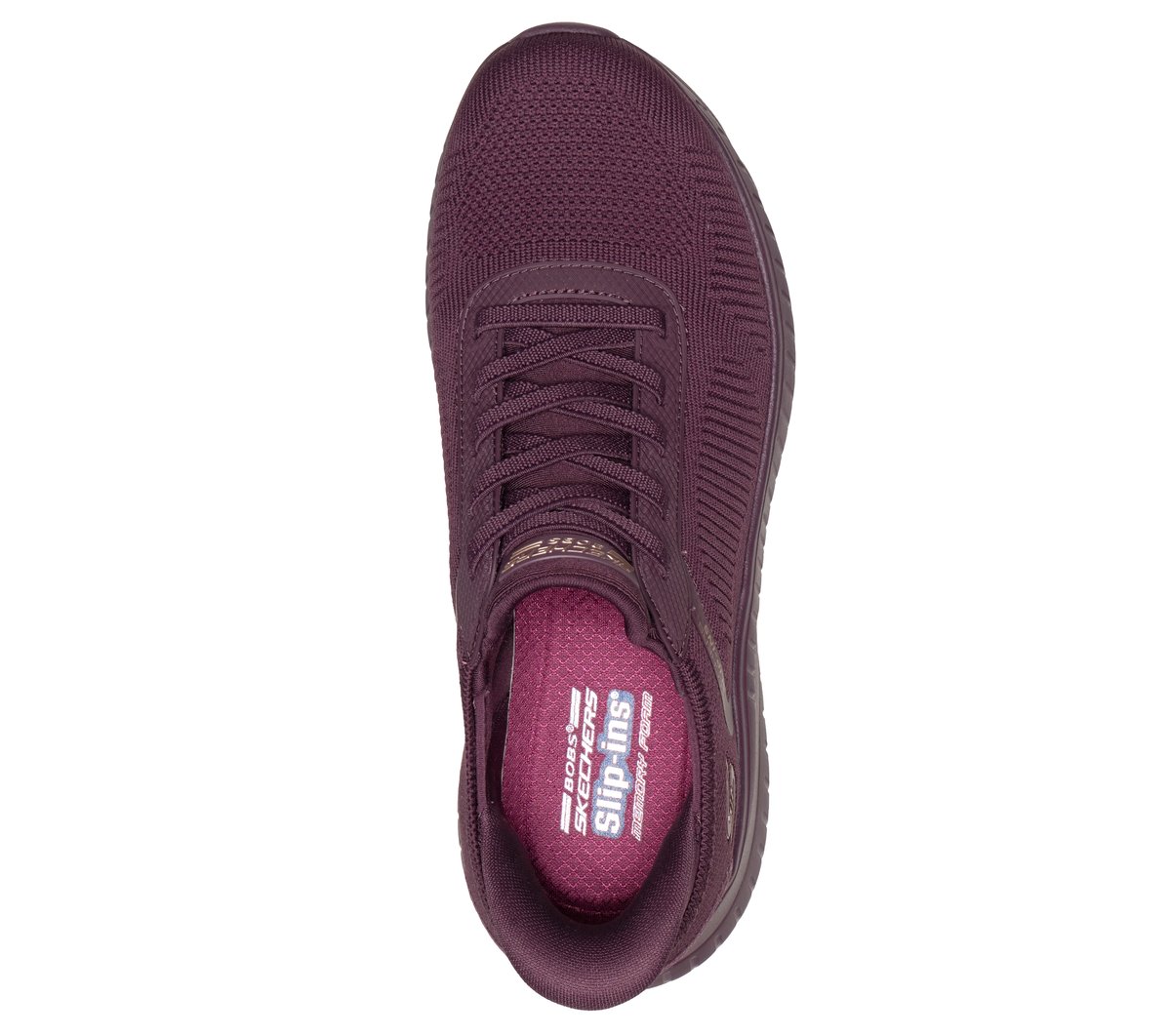 Skechers Slip-ins: BOBS Sport Squad Chaos — WINE