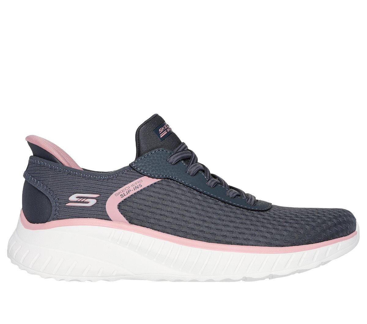 Skechers Slip-ins: BOBS Sport Squad Chaos - Stroke of Luck — GRAY