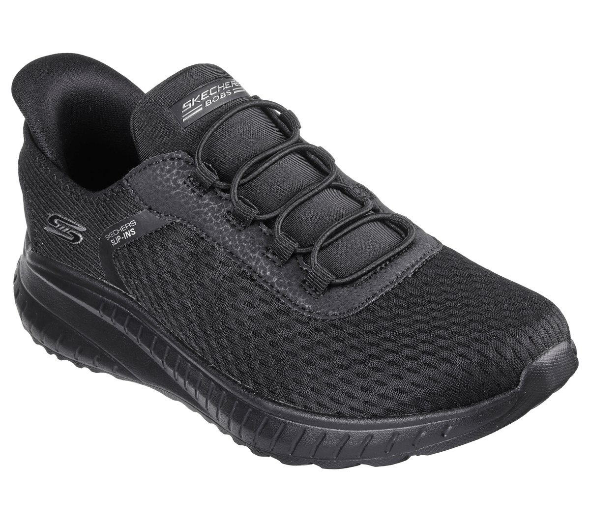 Skechers Slip-ins: BOBS Sport Squad Chaos — BLACK