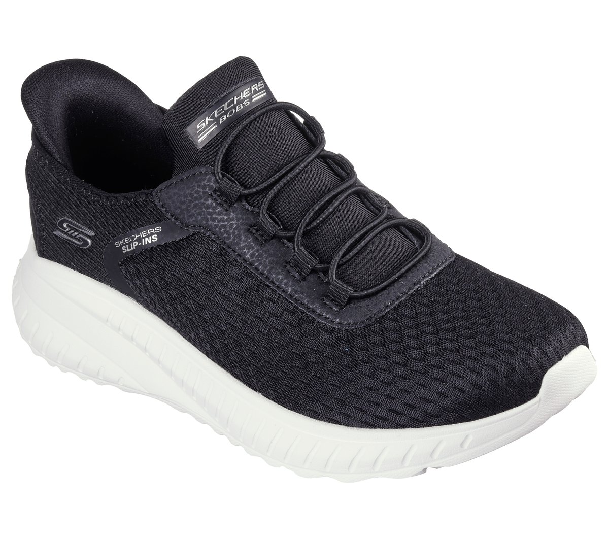 Skechers Slip-ins: BOBS Sport Squad Chaos — BLACK