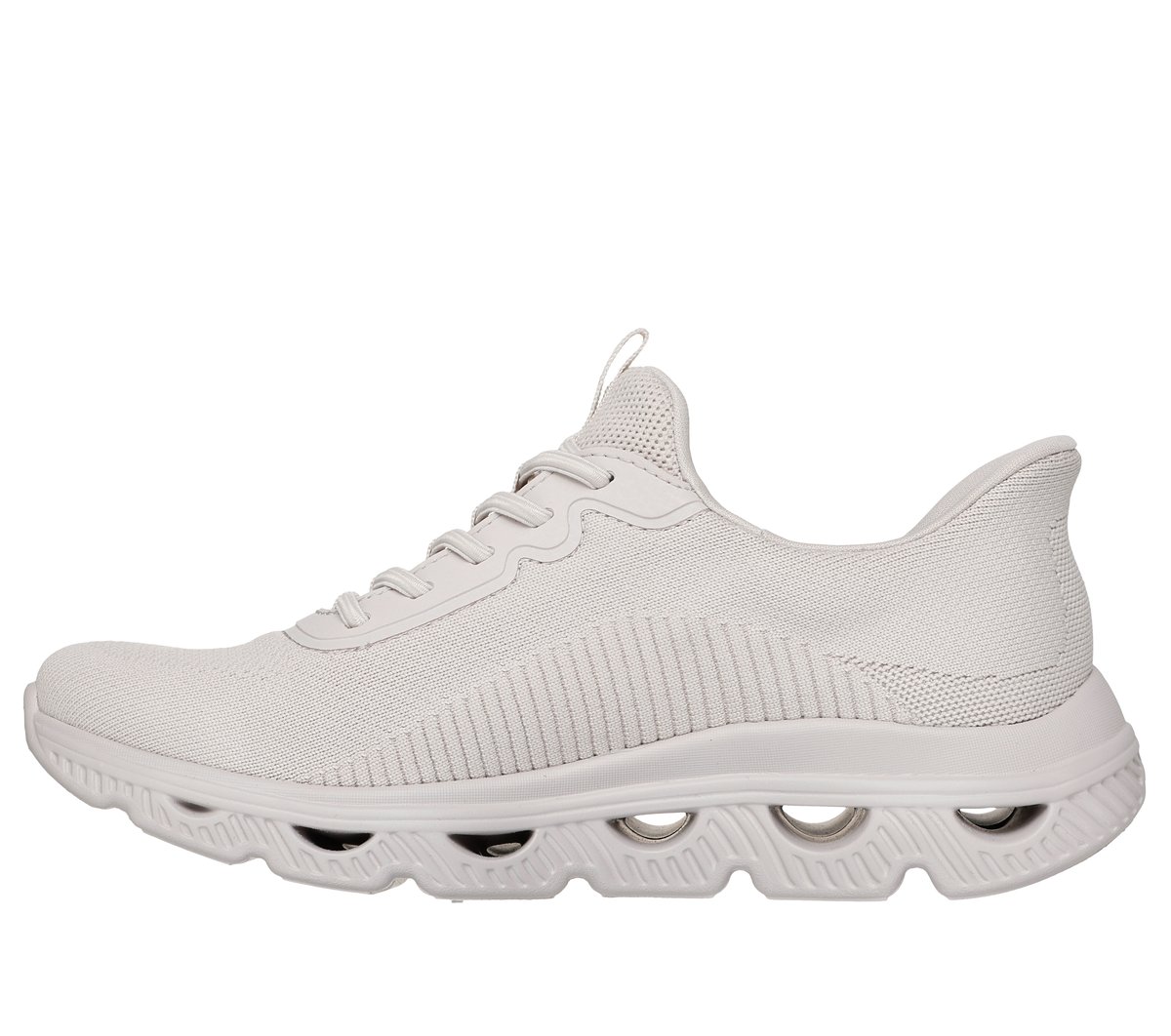 Skechers Slip-ins: BOBS Sport Arc Waves — OFF WHITE
