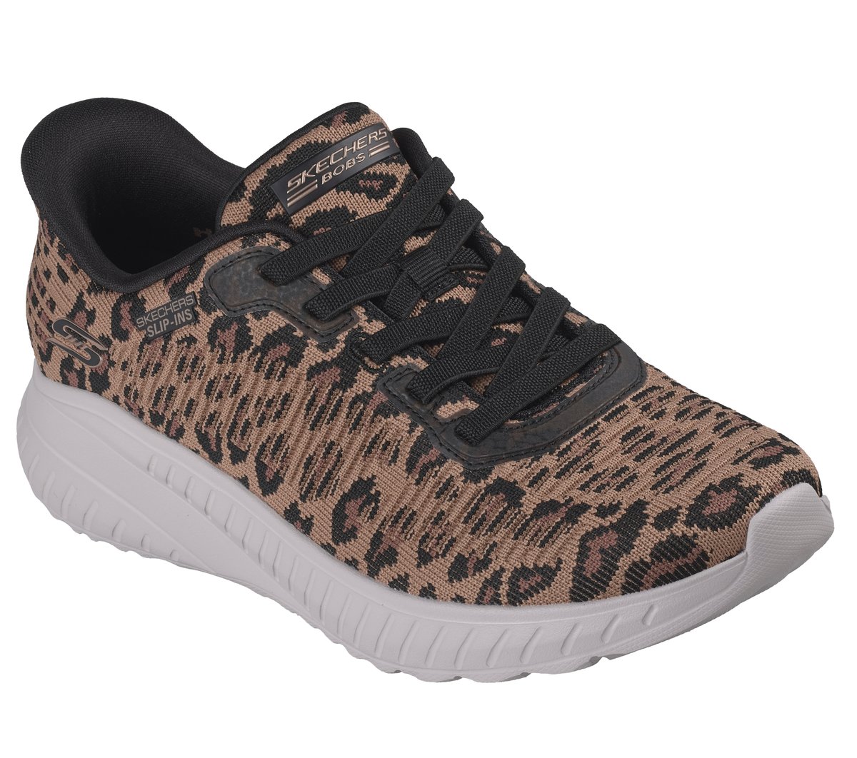 Skechers Slip-ins: BOBS Sport Squad Chaos - Leopard Lush