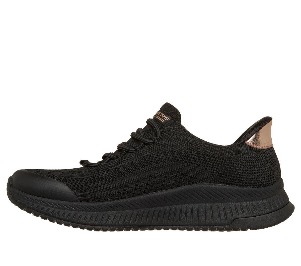Skechers Slip-ins: BOBS Squad 4 - Dire Step — BLACK