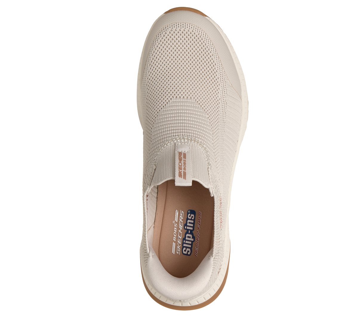 Skechers Slip-ins: BOBS Sport Squad 4 - Lead Look — OFF WHITE