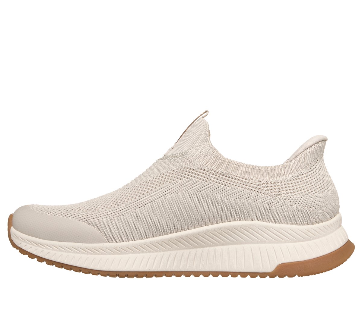 Skechers Slip-ins: BOBS Sport Squad 4 - Lead Look — OFF WHITE