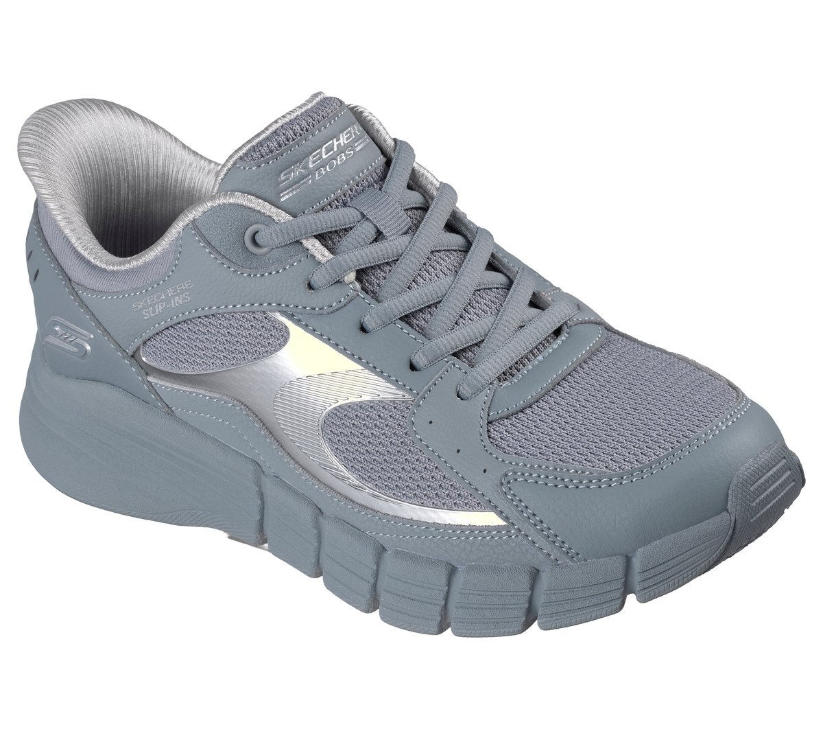 Skechers Slip-ins: BOBS Sport B Flex - Luminous Vibez — LIGHT BLUE