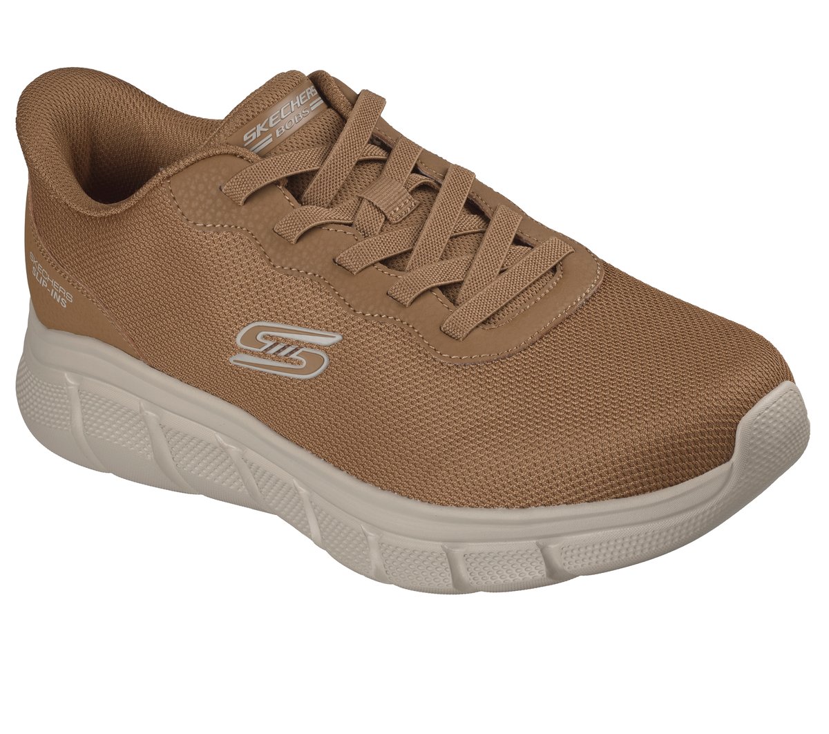 Skechers Slip-ins: BOBS Sport B Flex - Glacial Edge — CHESTNUT