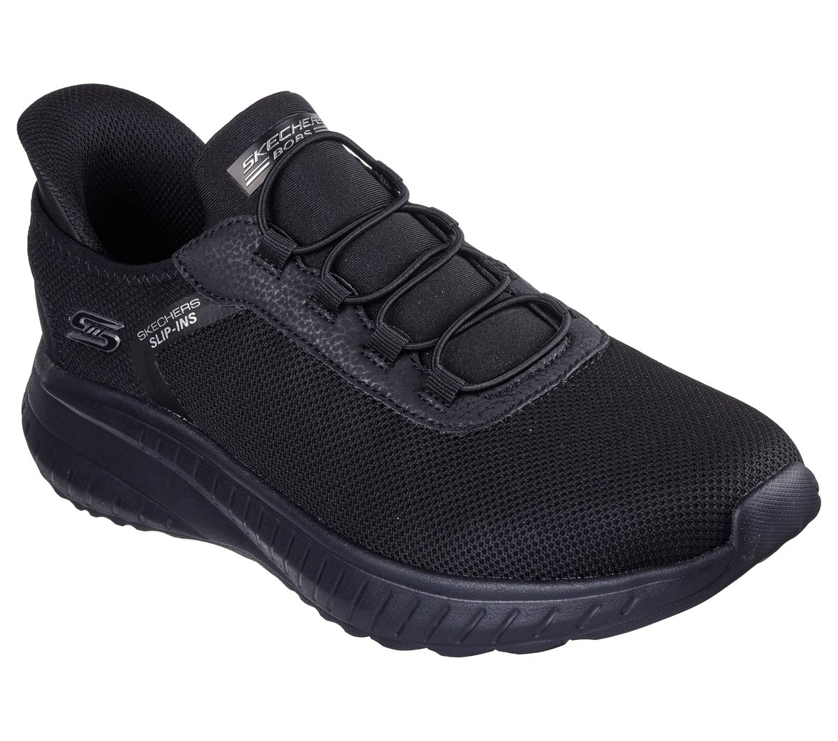 Skechers Slip-ins: BOBS Sport Squad Chaos — BLACK