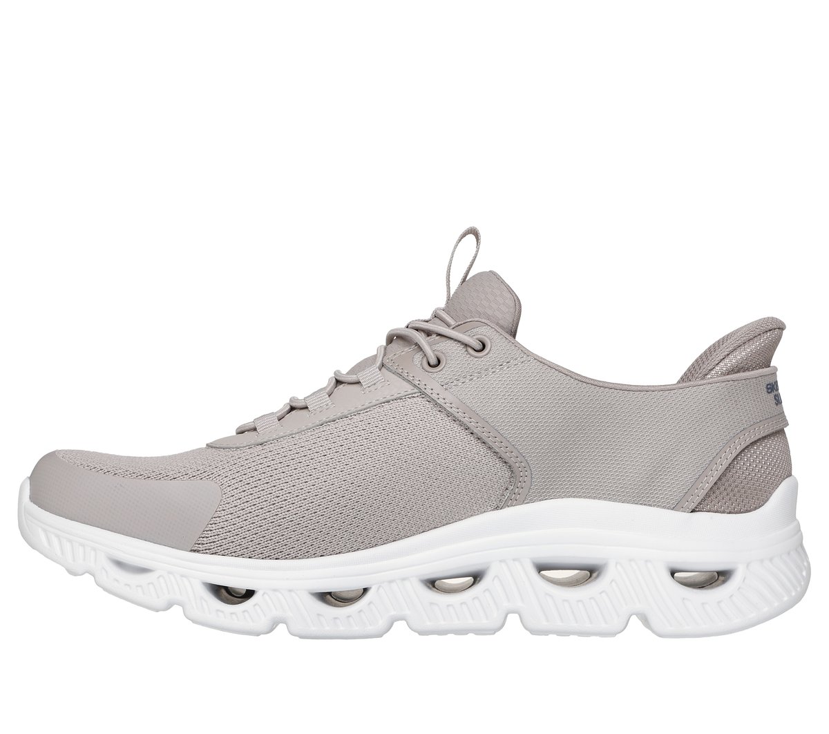 Skechers Slip-ins: BOBS Sport Arc Waves - Slick Turn — TAUPE