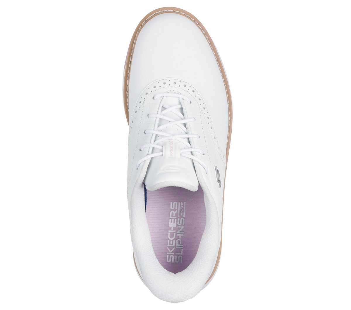 Skechers Slip-ins Waterproof: GO GOLF Prestige SL — WHITE / PINK