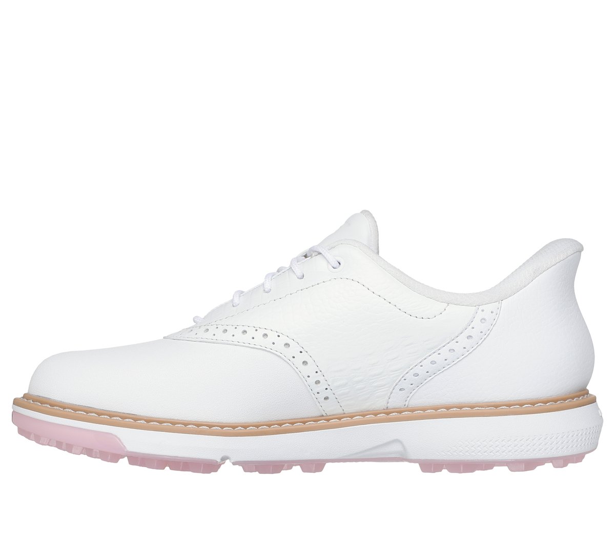 Skechers Slip-ins Waterproof: GO GOLF Prestige SL — WHITE / PINK