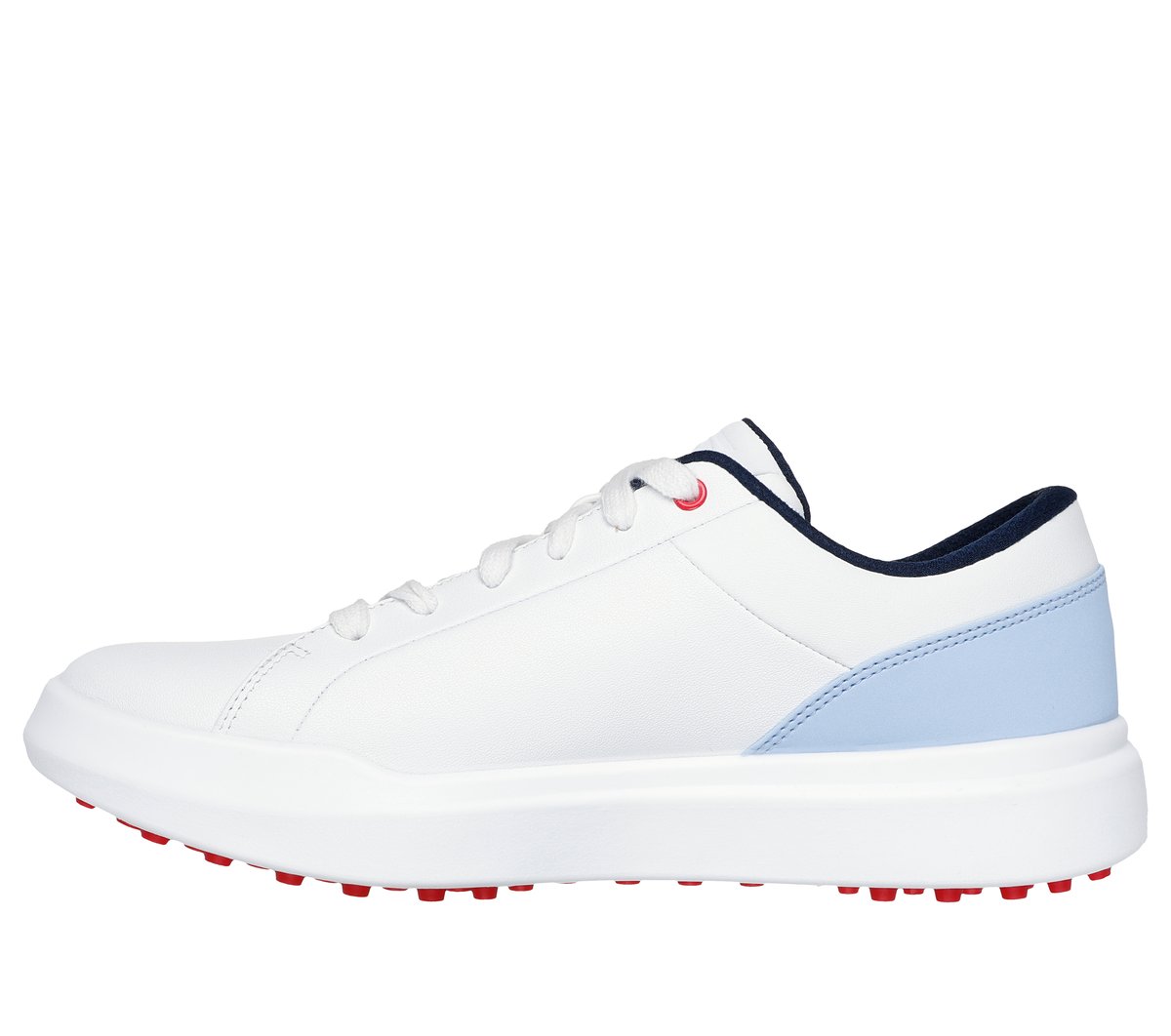 Waterproof Relaxed Fit: GO GOLF Drive 6 — WHITE / LIGHT BLUE