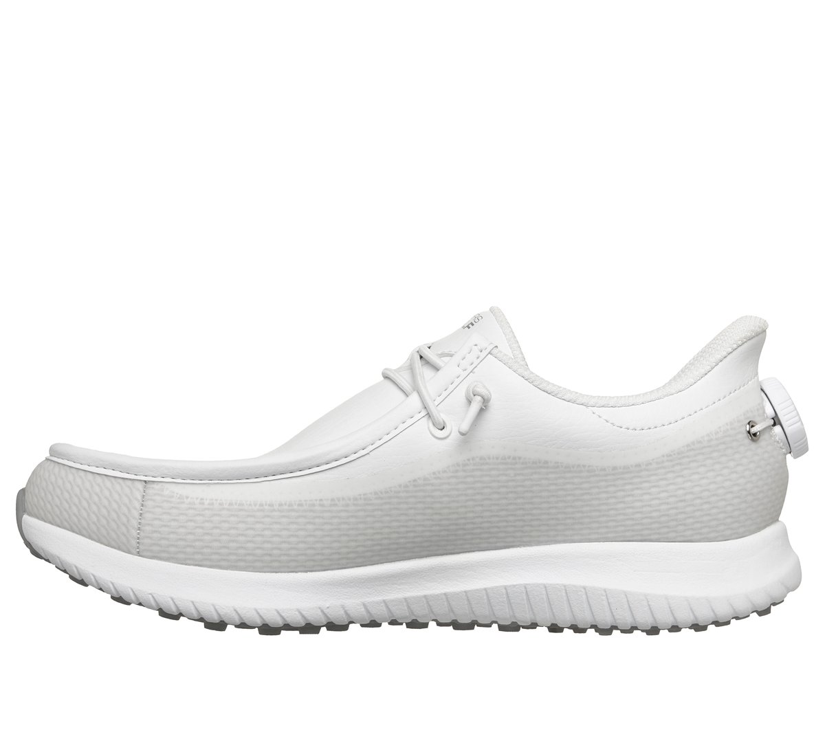 Skechers Slip-ins Golf: Flight - Moc Twist Fit — WHITE / SILVER