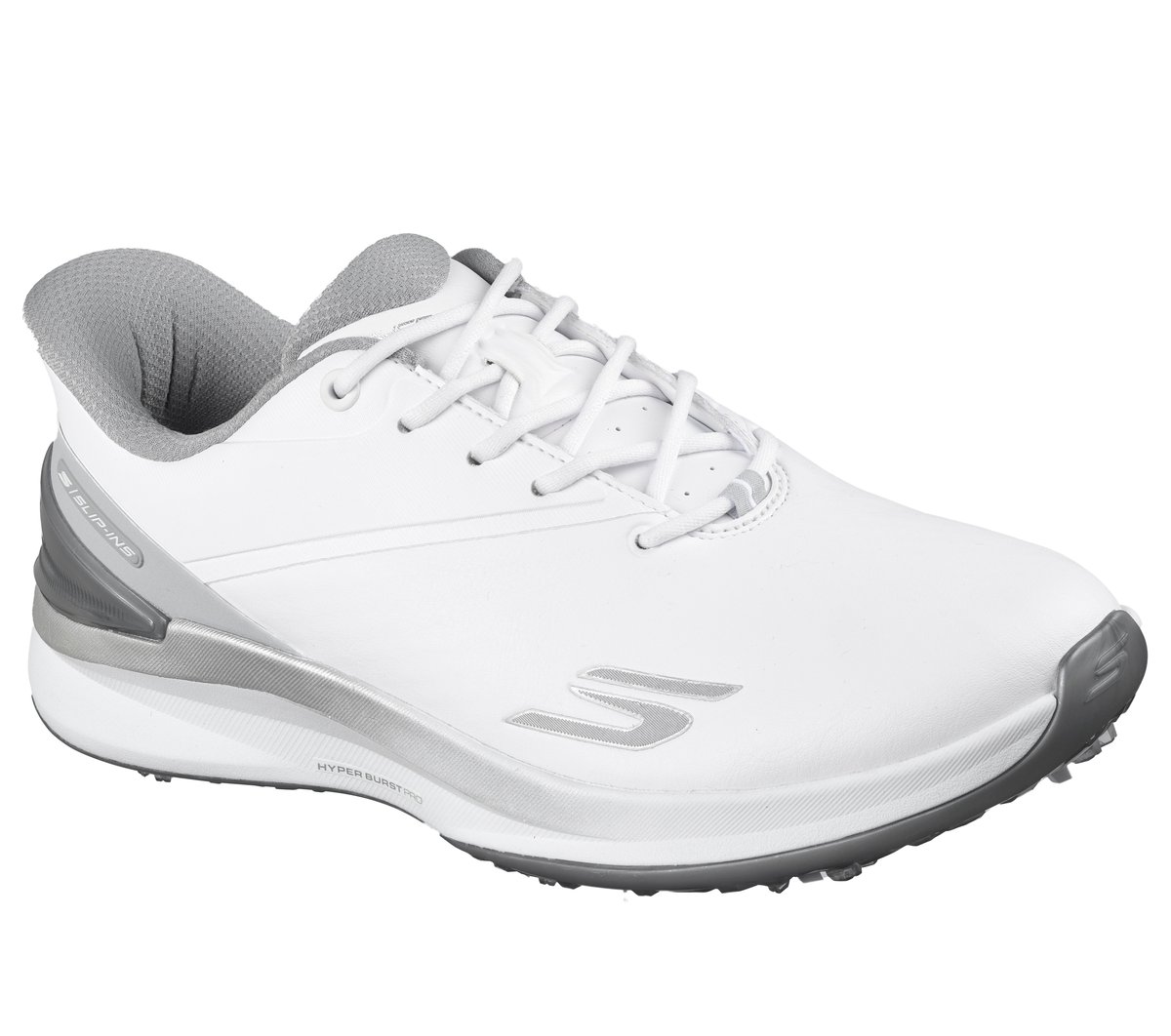 Skechers Slip-ins Golf: Blade Tour — WHITE / SILVER