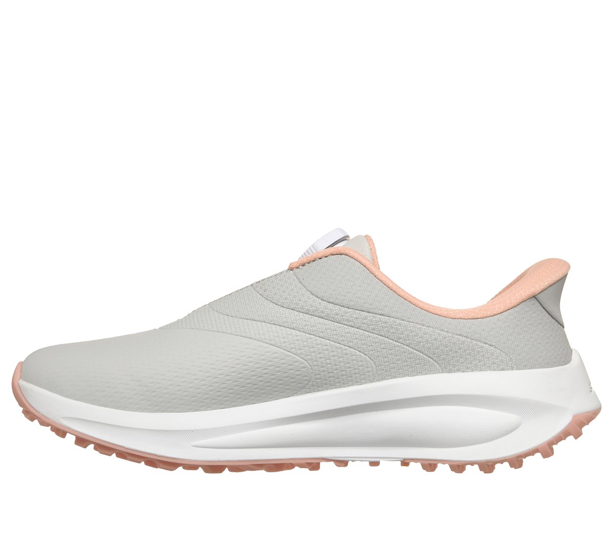 Skechers Slip-ins Waterproof: Flow SI - Twist-Fit — LIGHT GRAY / PINK