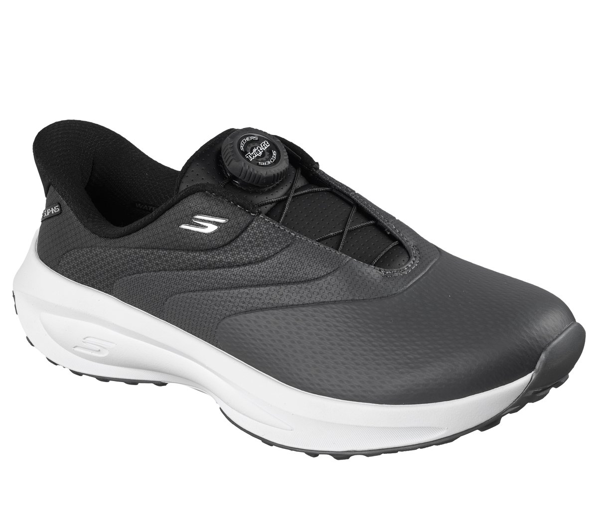 Skechers Slip-ins Waterproof: Flow SI - Twist-Fit — BLACK