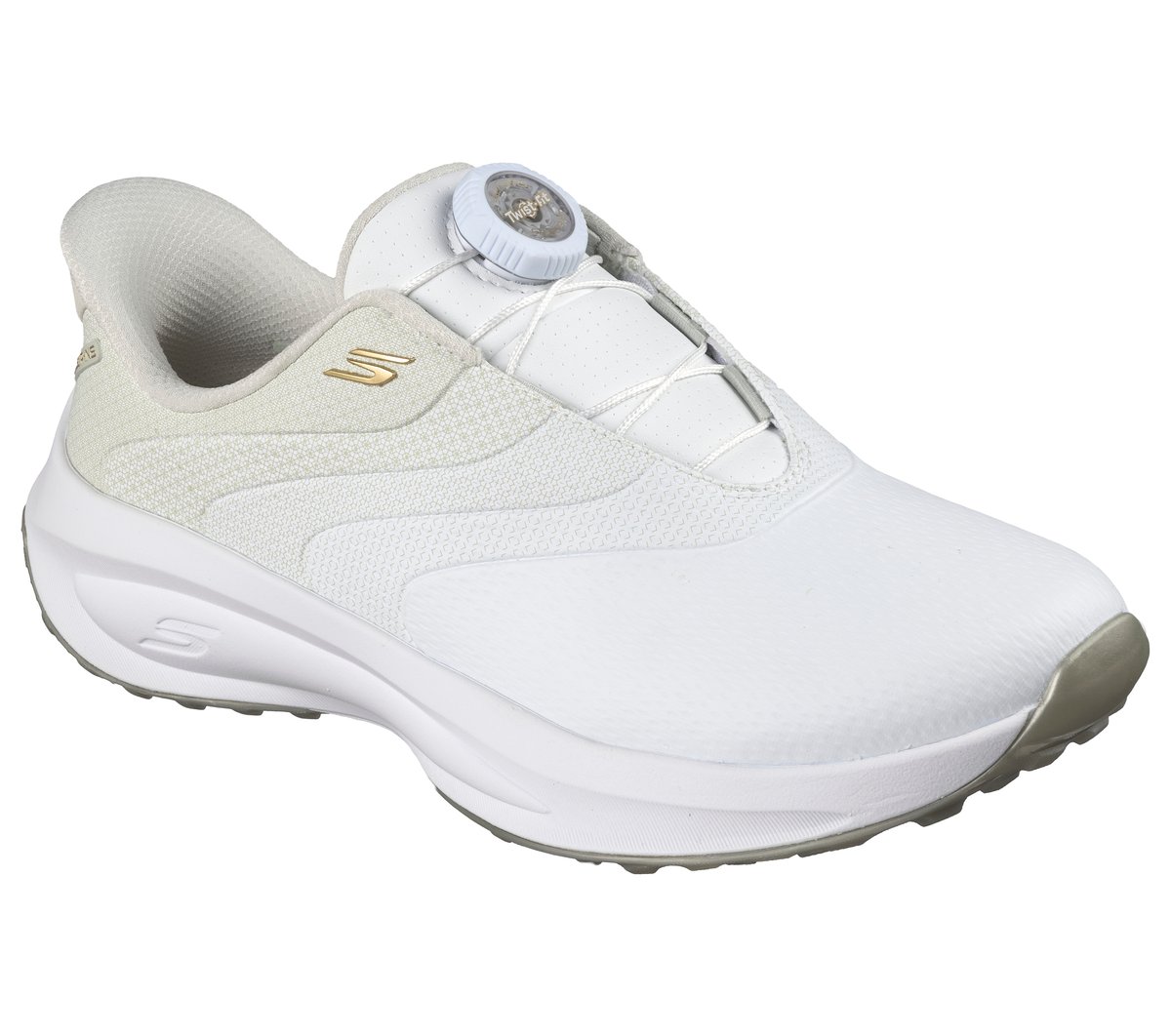 Skechers Slip-ins Waterproof: Flow SI - Twist-Fit — WHITE / NATURAL