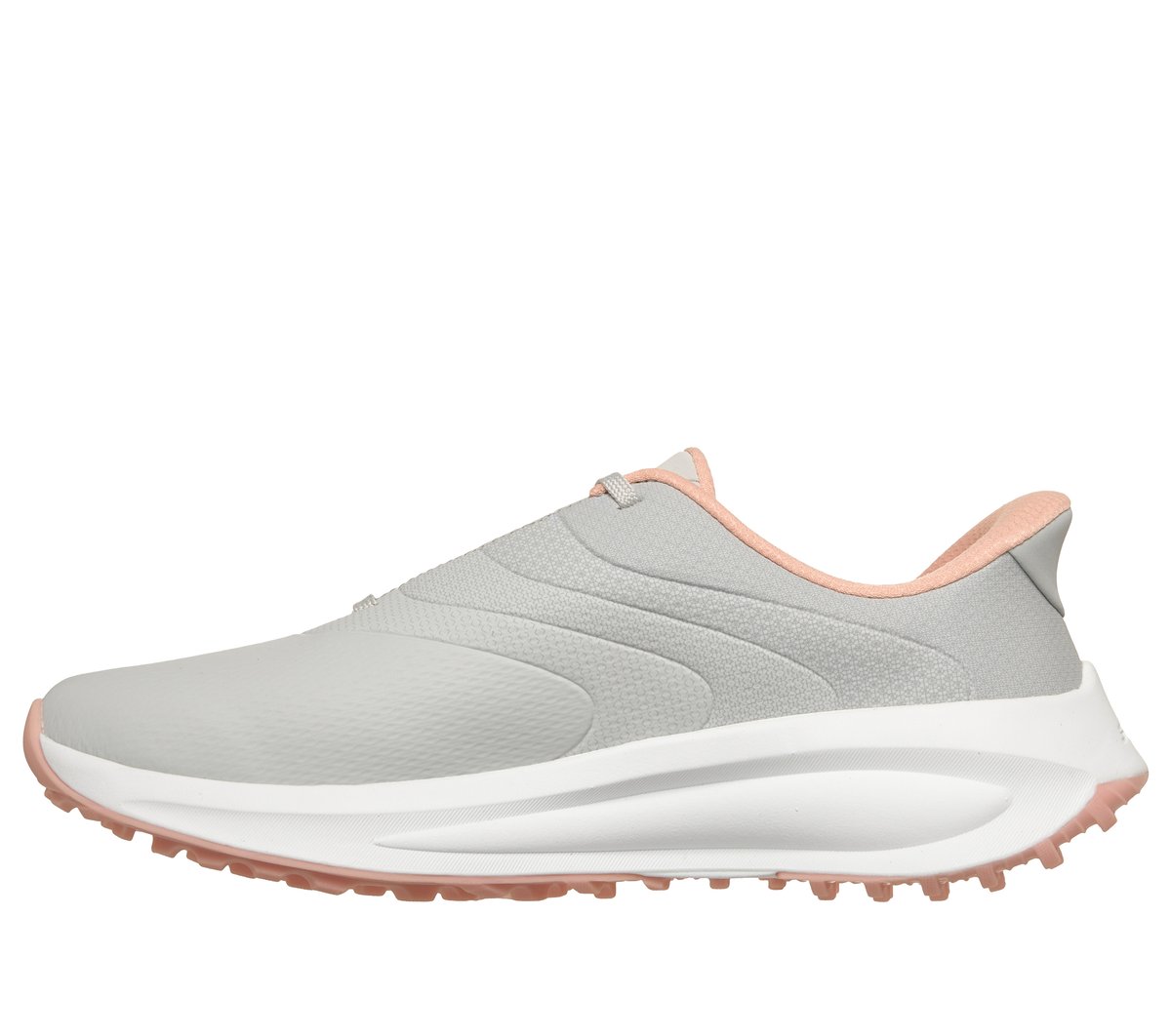 Skechers Slip-ins Waterproof: Flow SI — LIGHT GRAY / PINK