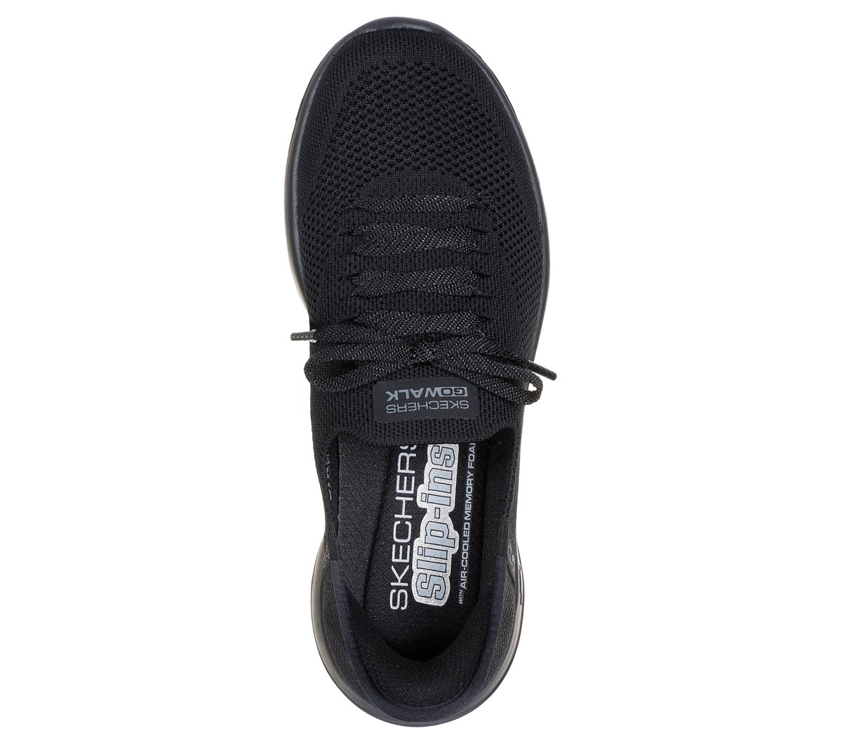 Skechers Slip-ins: GO WALK Joy - Abby — BLACK