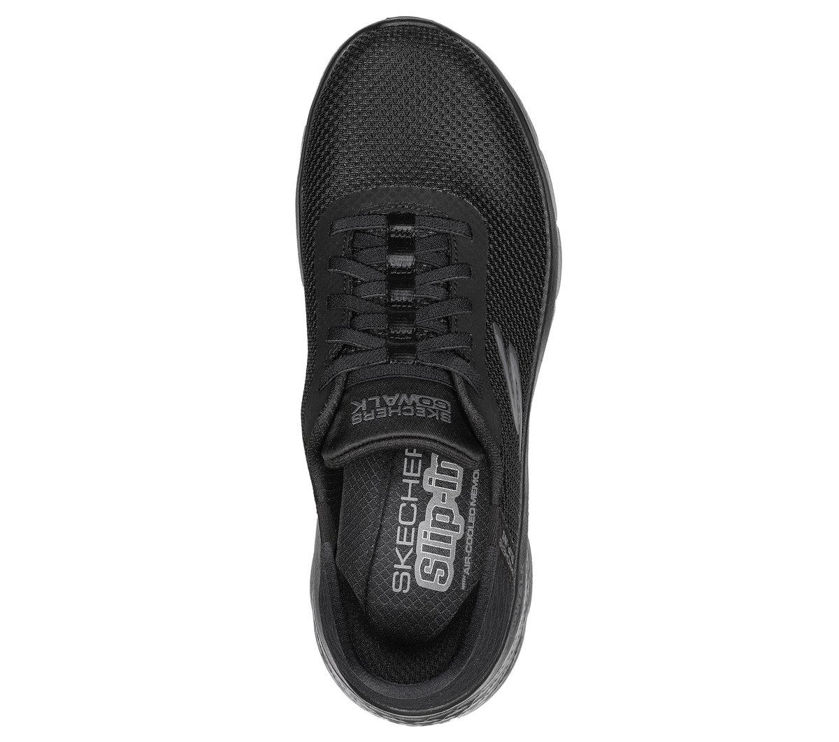 Skechers Slip-ins: GO WALK Flex - Grand Entry — BLACK
