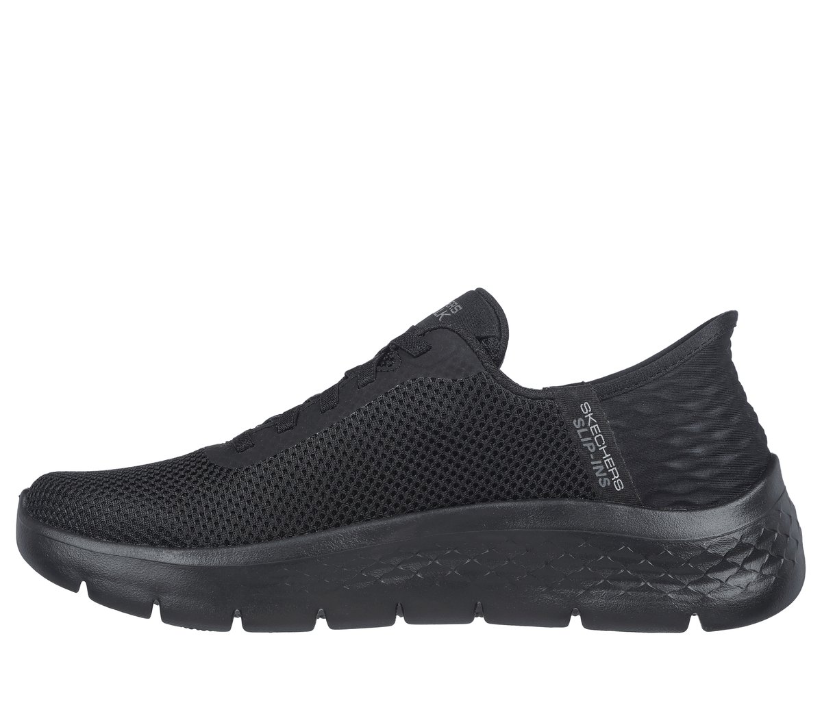 Skechers Slip-ins: GO WALK Flex - Grand Entry — BLACK