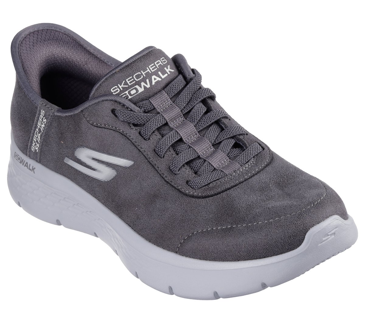 Skechers Slip-ins: GO WALK Flex - Mali — CHARCOAL