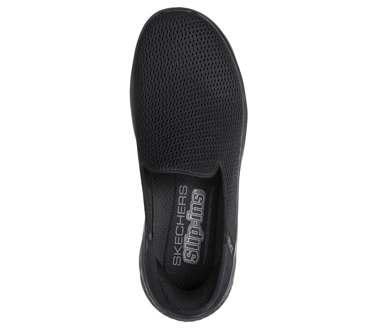 Skechers Slip-ins: GO WALK Flex - Relish — BLACK