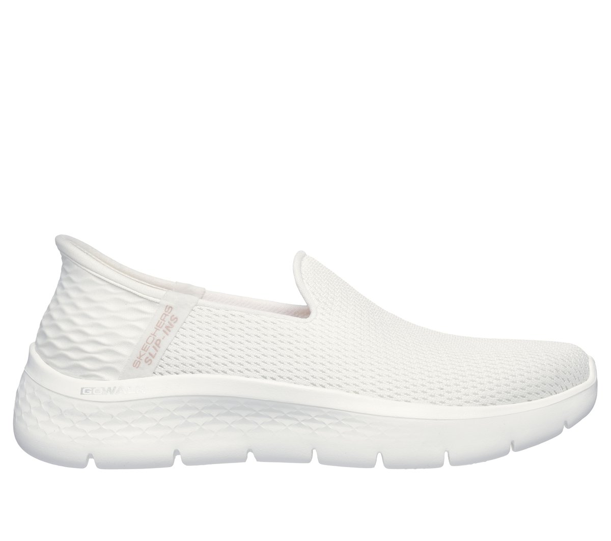 Skechers Slip-ins: GO WALK Flex - Relish — OFF WHITE