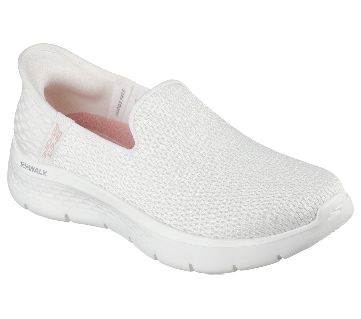 Skechers Slip-ins: GO WALK Flex - Relish — OFF WHITE