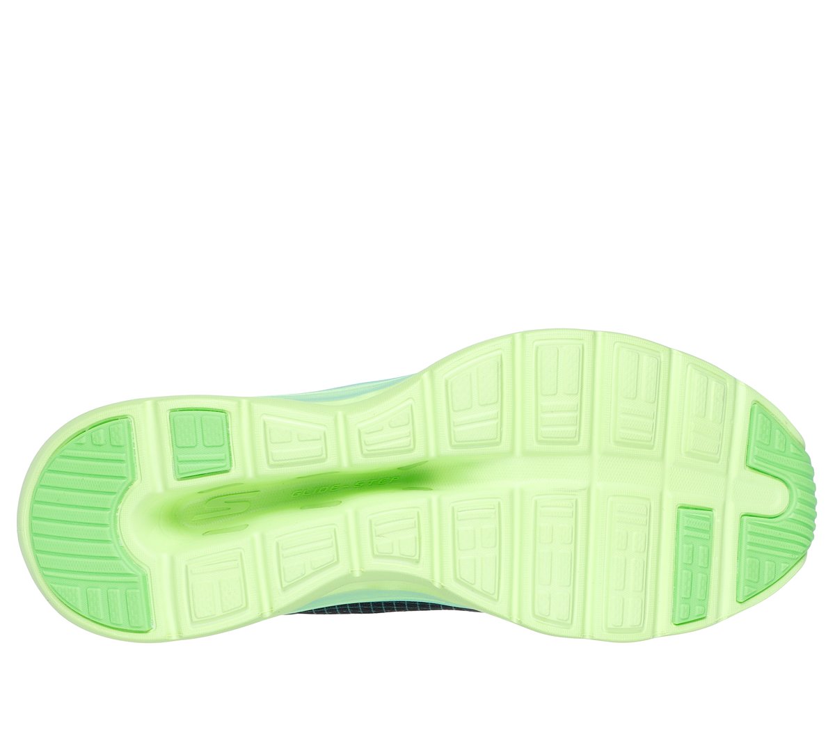 Skechers Slip-ins: GO WALK Glide-Step 2.0 - Elektra — NAVY / LIME