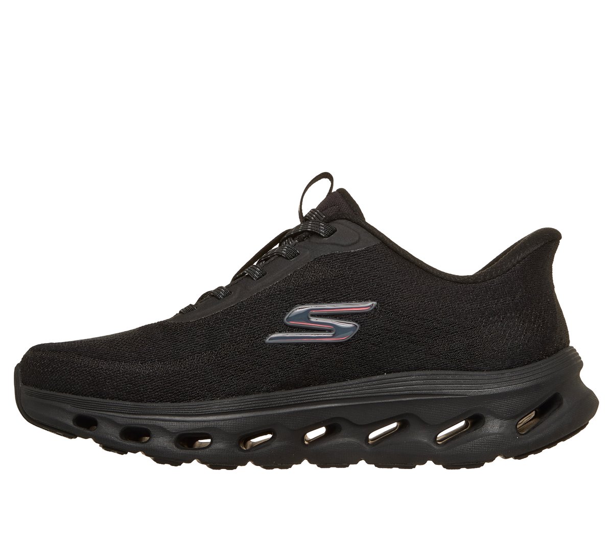 Skechers Slip-ins: GO WALK Glide-Step 2.0 - Maria — BLACK