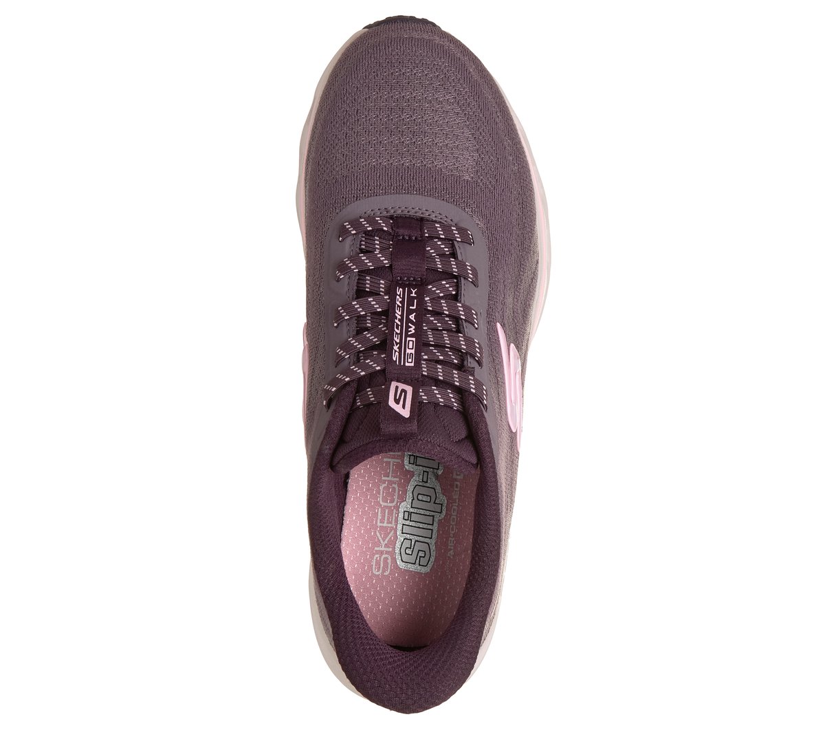 Skechers Slip-ins: GO WALK Glide-Step 2.0 - Maria — PLUM