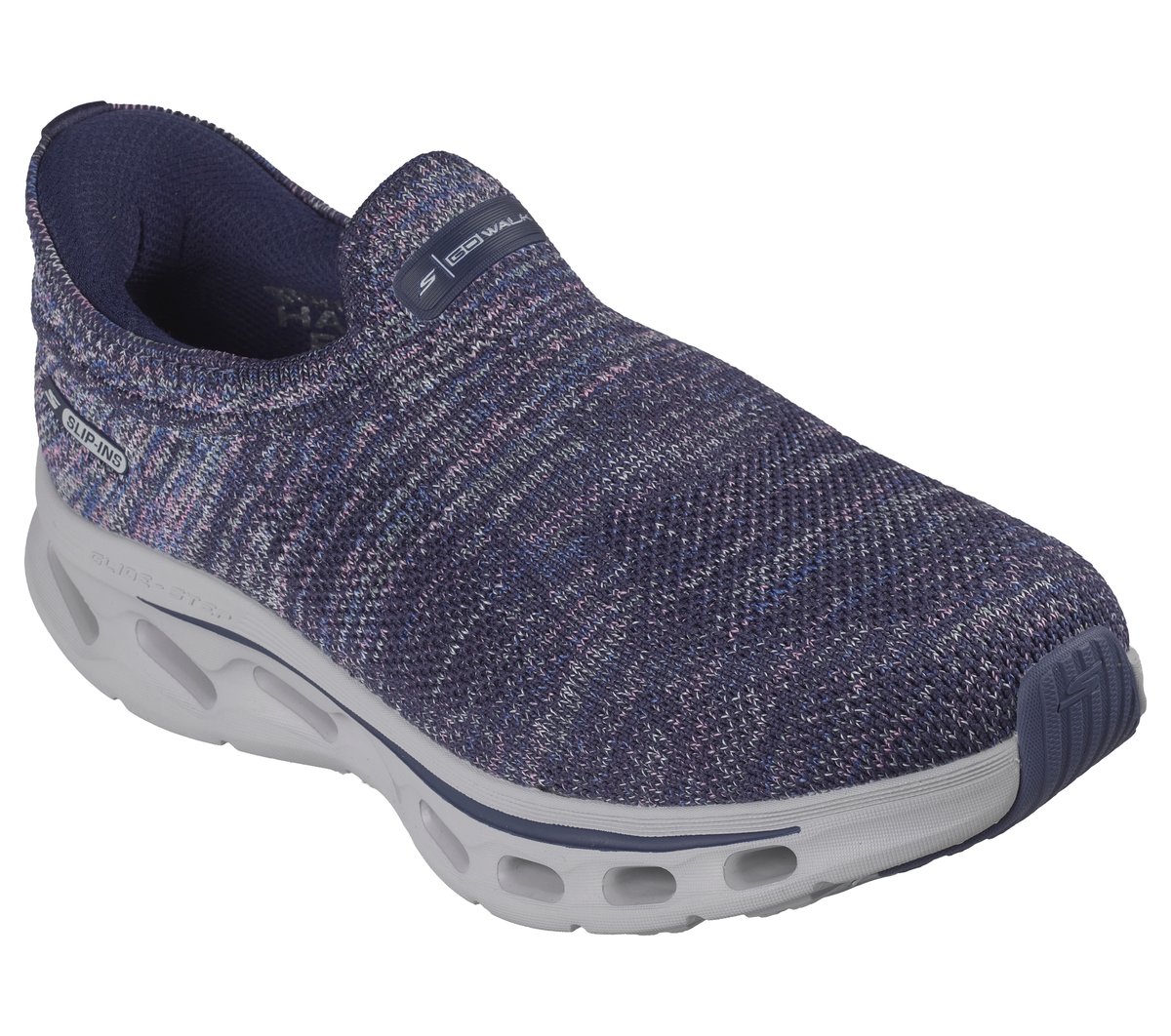 Skechers Slip-ins: GO WALK Glide-Step 2.0 - Rebecca — NAVY / MULTI