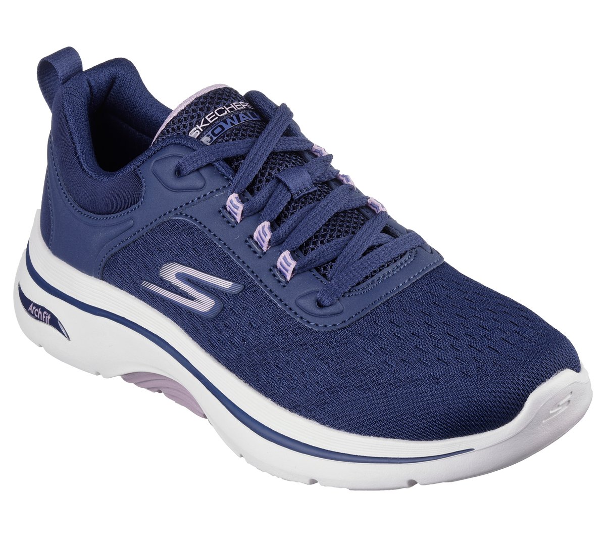 GO WALK Arch Fit 2.0 - Balin — NAVY / LAVENDER